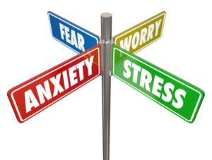 Anxiety, stress, fear, worry