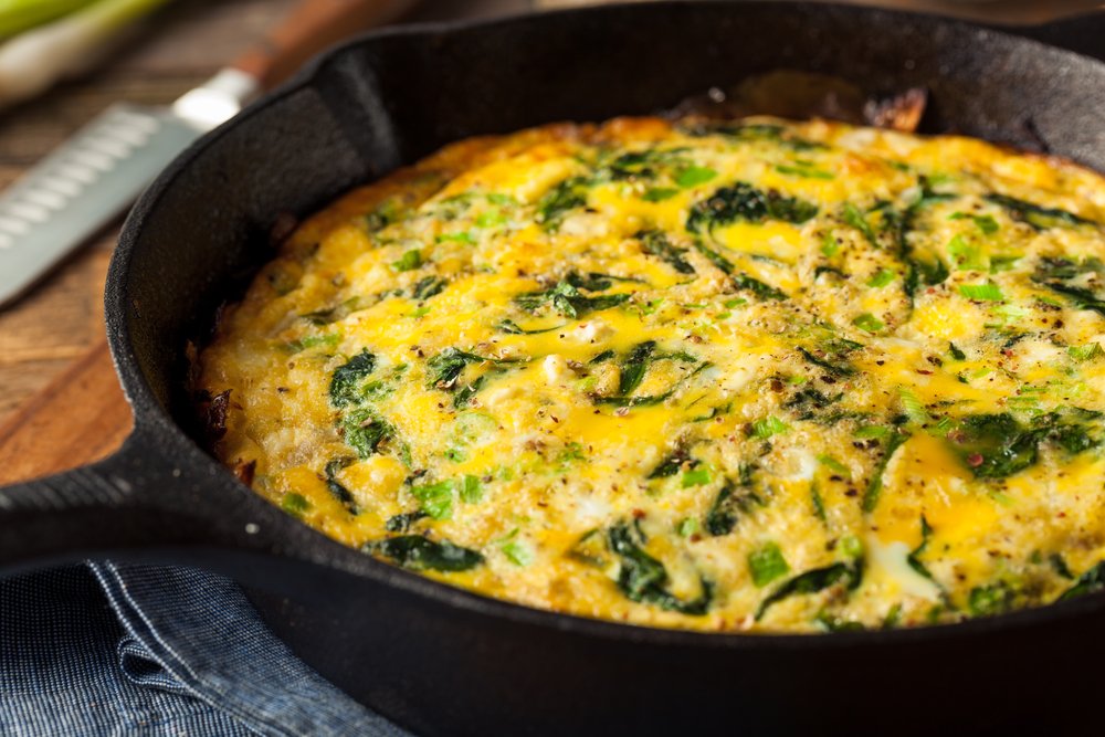 Read more about the article Asparagus, Basil and Feta Fritatta