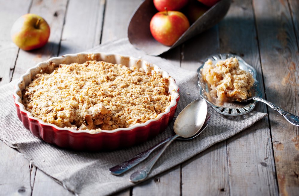 Read more about the article Pear Crumble with Ginger and Brown Sugar