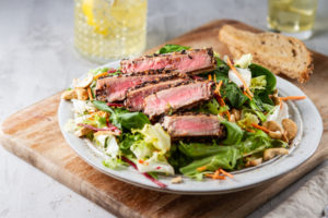 Flatiron steak salad