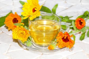 calendula tea image