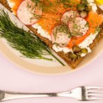 Open-Faced Nova Sandwich