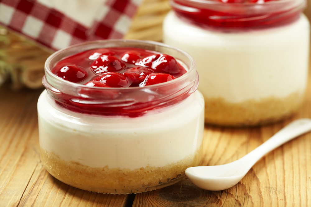 Read more about the article Cherry Cheesecake in a Jar