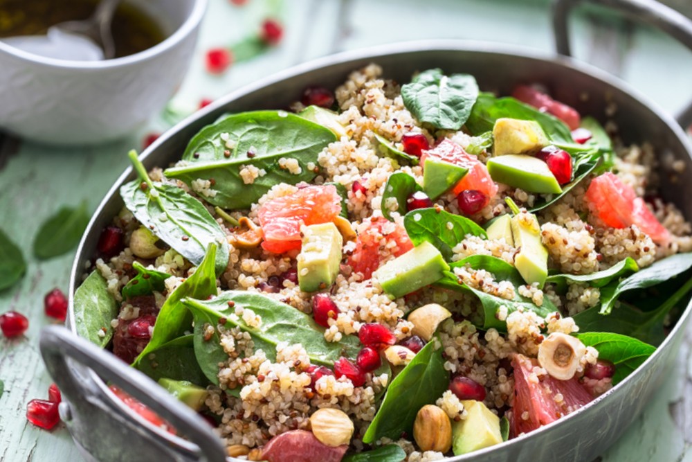 Read more about the article Pomegranate Quinoa Salad with Blood Orange