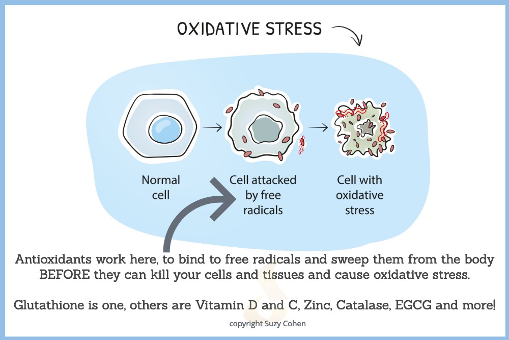 glutathione and oxidative stress