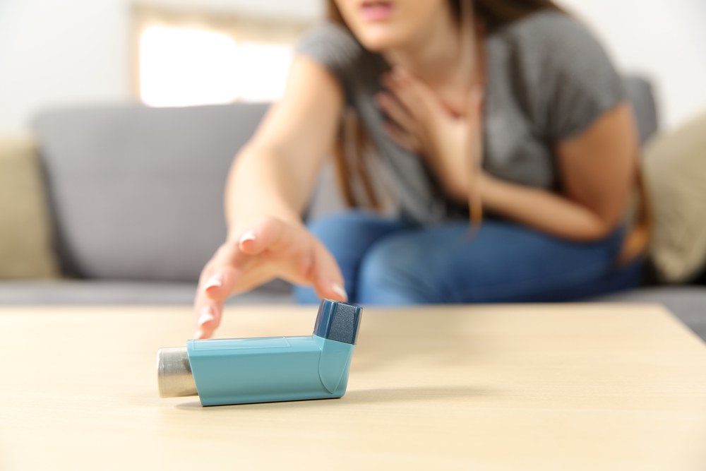 asthma reach for inhaler