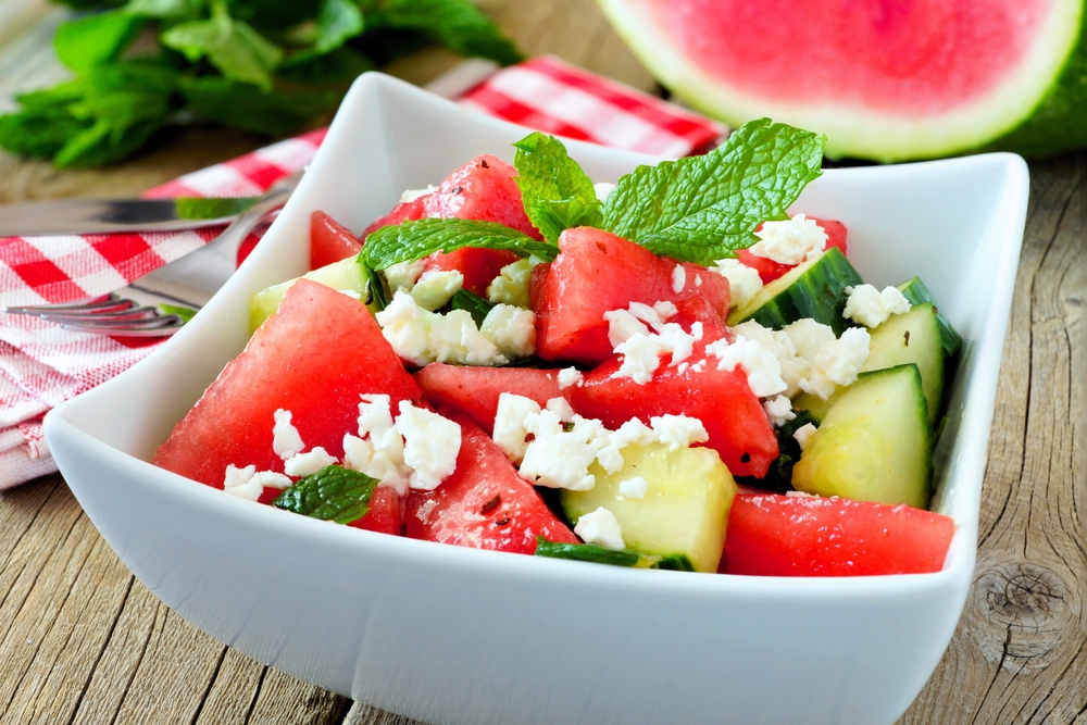 watermelon summer salad
