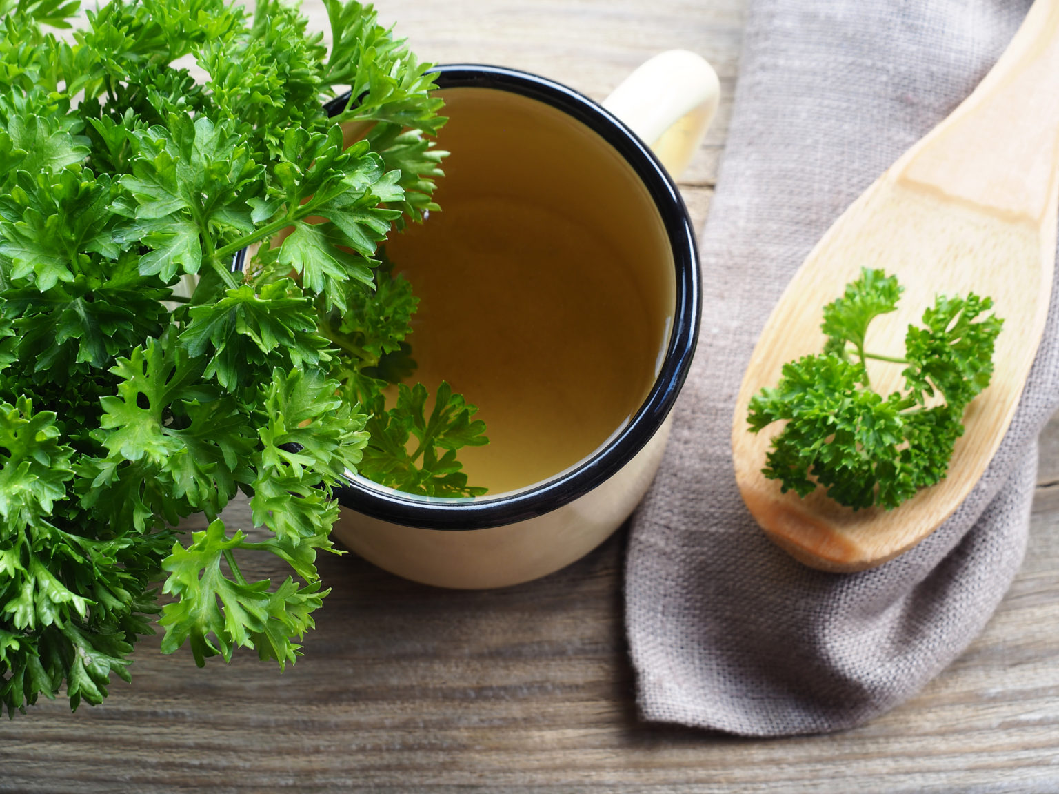 Parsley TeaA Natural Dietary Diuretic And Good Too