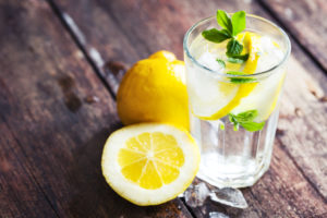 lemon water helps fever