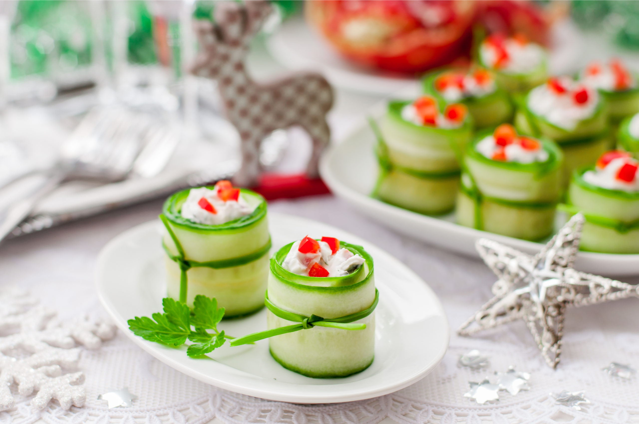 Read more about the article Feta Olive Cucumber Rolls