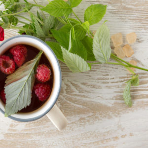 Raspberry leaf tea is a PMS Hack