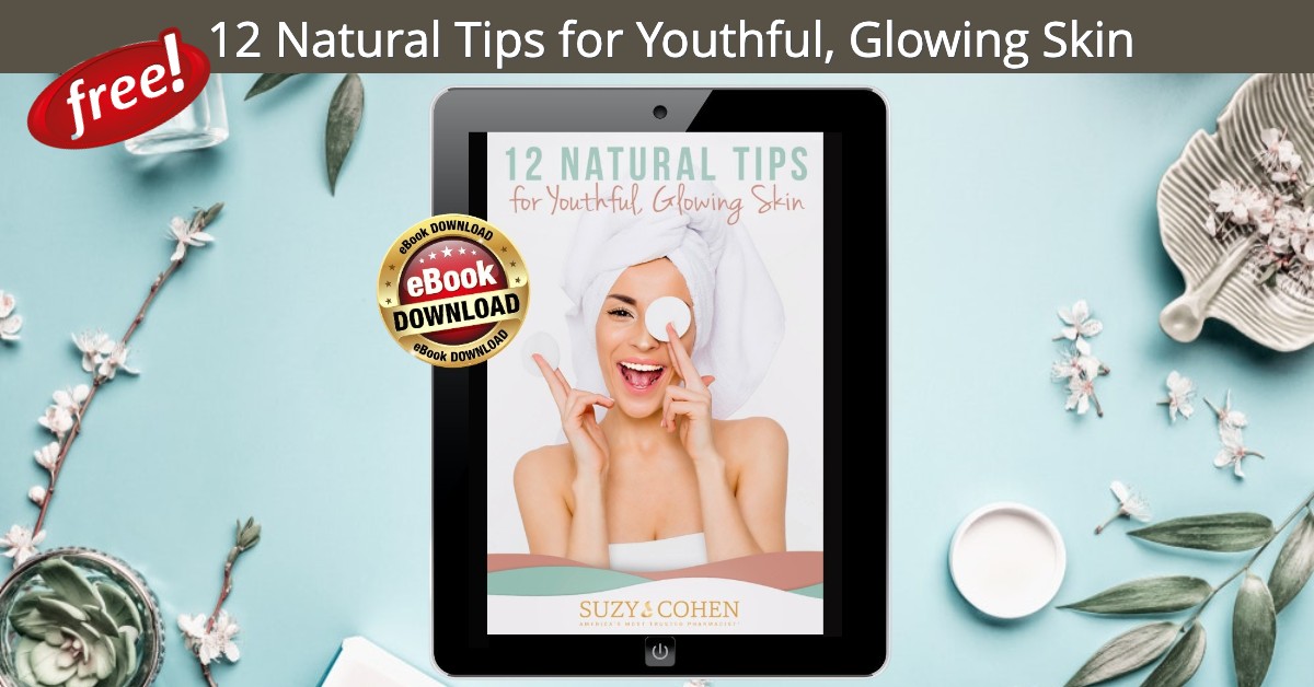 Ebook 12 Natural Tips for Youthful Glowing Skin