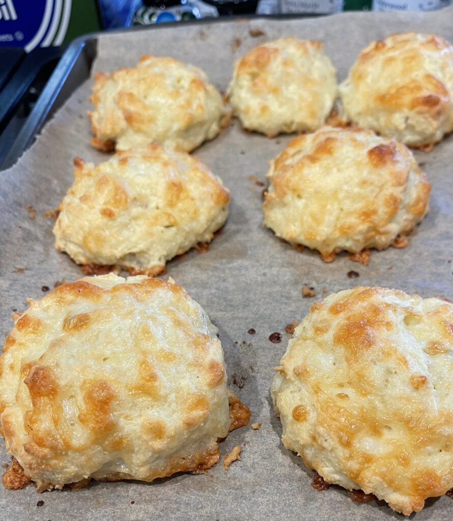 Keto Asiago Biscuits
