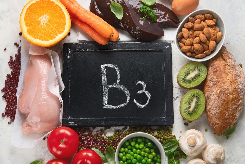 image of vitamin B3 niacin foods
