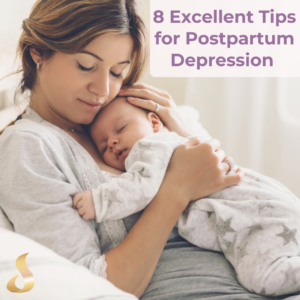 SSRI Sexual Side Effects: 6 Natural Tips to Help Restore Libido and Intimacy 4 Link to article on 8 excellent tips for postpartum depression - image woman holding baby