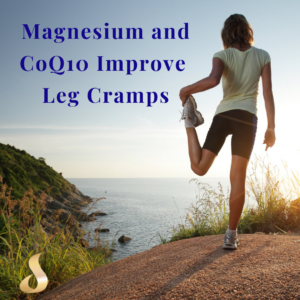 Image of woman stretching legs and relieving leg cramps
