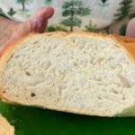 4 Ingredient Homemade No Knead Crusty Bread