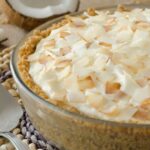 Classic Silky Coconut Custard Pie (with Nilla Wafer Coconut Crust)