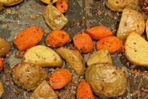 roasted Carrots and Potatoes