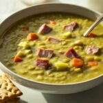 Old-Fashioned Split Pea Soup with Ham Hock (Stovetop)
