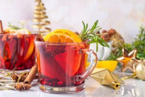 Star anise tea with cinnamon