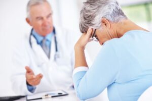 Electrolyte Deficiency Unhappy Patient